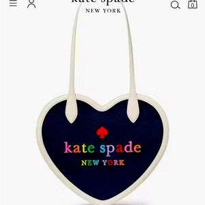 Brand New Kate Spade Pride Heart Tote Bag
